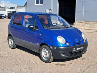 2012 Daewoo Matiz I Рестайлинг, синий, 115000 рублей, вид 3