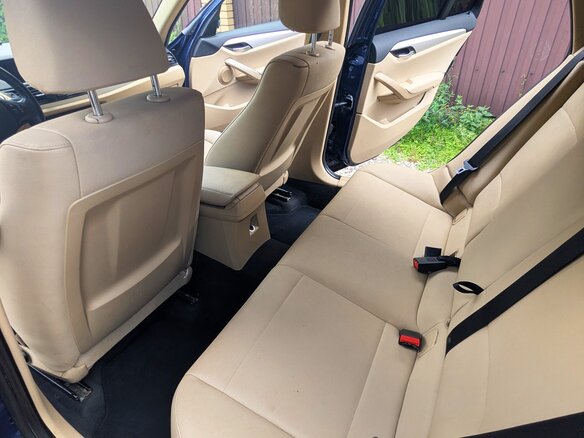 2014 BMW X1 20i I (E84) Рестайлинг, синий, 1700000 рублей - вид 14