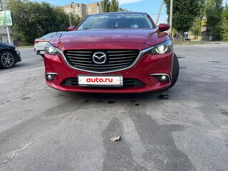 2016 Mazda 6 III (GJ) Рестайлинг, красный, 1900000 рублей, вид 4