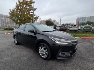 2016 Toyota Corolla XI (E160, E170, E180), чёрный, 1220000 рублей, вид 2