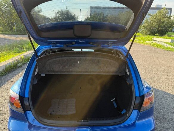 2006 Mazda 3 I (BK) Рестайлинг, синий, 670000 рублей - вид 7