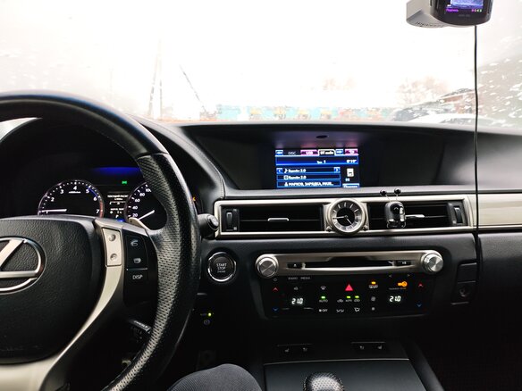 2012 Lexus GS 250 IV, чёрный - вид 7