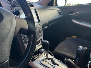 2008 Toyota Corolla X (E140, E150), чёрный, 570000 рублей, вид 5