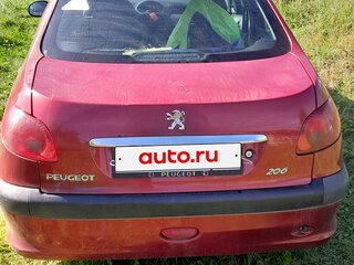 2009 Peugeot 206, красный, 300000 рублей, вид 3