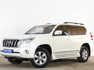 2015 Toyota Land Cruiser Prado 150 Series Рестайлинг 1, белый, 3449000 рублей, вид 3