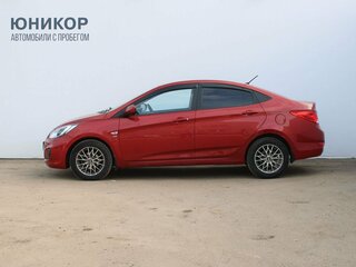 2012 Hyundai Solaris I, красный, 549000 рублей, вид 2