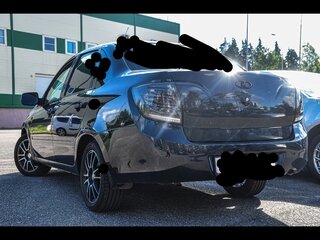 2013 Lada (ВАЗ) Granta I, чёрный, 650000 рублей, вид 5