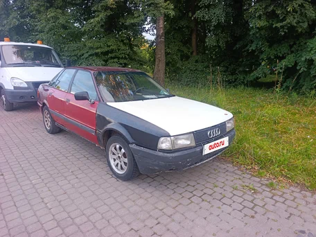 1991 Audi 80 IV (B3), красный, 80000 рублей, вид 1