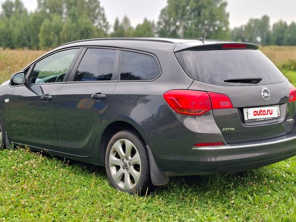 2013 Opel Astra J Рестайлинг, серый, 560000 рублей - вид 7