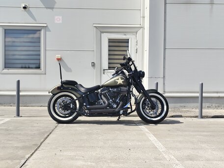 2015 Harley-Davidson Softail Slim, зелёный, 1299000 рублей, вид 1