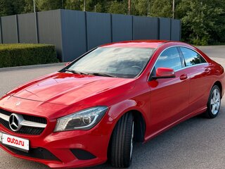 2014 Mercedes-Benz CLA 200 I (C117, X117), красный, 1500000 рублей, вид 2