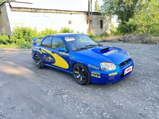 2003 Subaru Impreza WRX II Рестайлинг 1, синий, 1150000 рублей, вид 3
