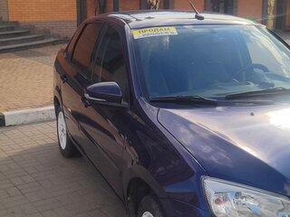 2013 Lada (ВАЗ) Granta I, синий, 399000 рублей, вид 1