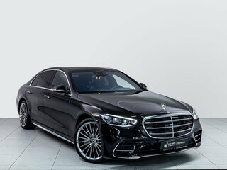 2023 Mercedes-Benz S-Класс 500 4MATIC VII (W223), чёрный, 11764000 рублей, вид 3