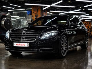 2014 Mercedes-Benz S-Класс 500 Long VI (W222, C217), чёрный, 3300000 рублей, вид 3