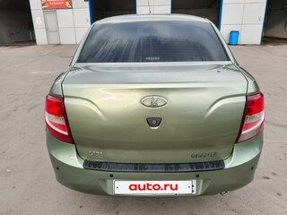 2013 Lada (ВАЗ) Granta I, зелёный, 320000 рублей, вид 4