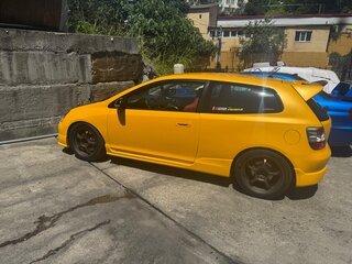 2004 Honda Civic Type R VII Рестайлинг, жёлтый, 1200000 рублей, вид 5
