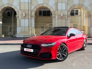 2019 Audi A7 55 TFSI II (4K), красный, 5100000 рублей, вид 1