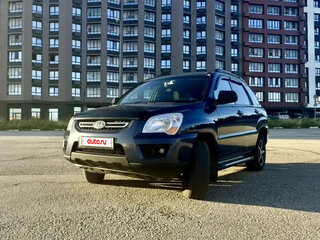 2008 Kia Sportage II Рестайлинг, синий, 915000 рублей, вид 2