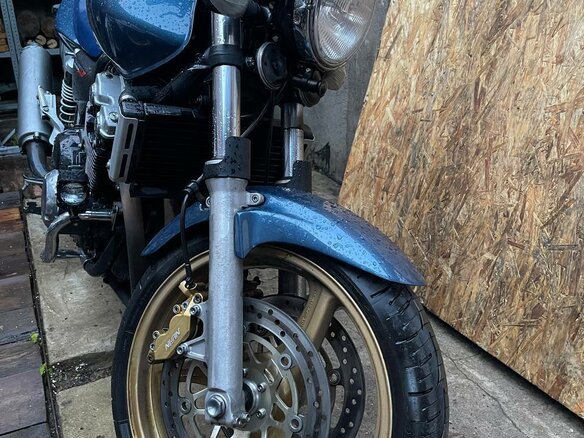 2006 Honda CB 400 Super Four, синий, 270000 рублей - вид 4