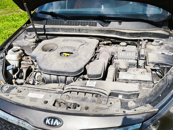 2014 Kia Optima III Рестайлинг, бежевый, 1125000 рублей - вид 18
