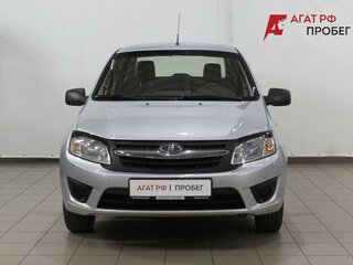2013 Lada (ВАЗ) Granta I, серебристый, 485000 рублей, вид 2