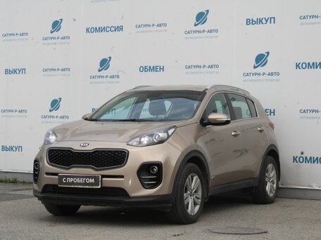 2017 Kia Sportage IV, коричневый, 1990000 рублей, вид 1