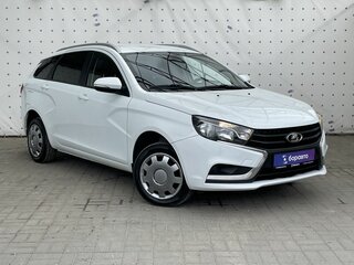 2019 Lada (ВАЗ) Vesta SW I, белый, 950000 рублей, вид 3