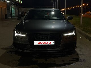 2015 Audi A7 I (4G) Рестайлинг, серый, 2930000 рублей, вид 3