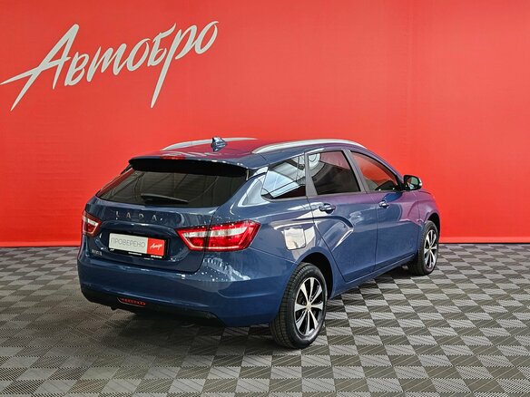 2019 Lada (ВАЗ) Vesta SW I, синий - вид 5