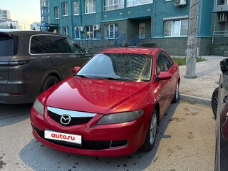 2005 Mazda 6 I (GG) Рестайлинг, красный, 280000 рублей, вид 5