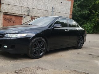 2007 Honda Accord VII Рестайлинг, чёрный, 890000 рублей, вид 1