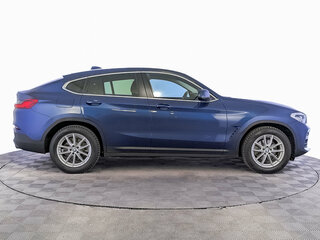 2019 BMW X4 20i II (G02), синий, 4200000 рублей, вид 4