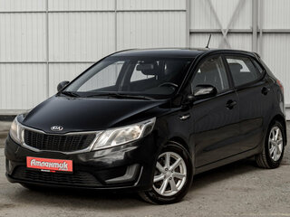 2014 Kia Rio III, чёрный, 800000 рублей, вид 1