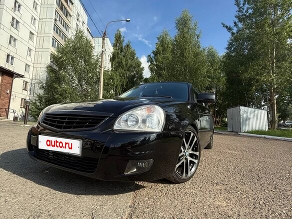 2011 Lada (ВАЗ) Priora I, синий, 250000 рублей - вид 4