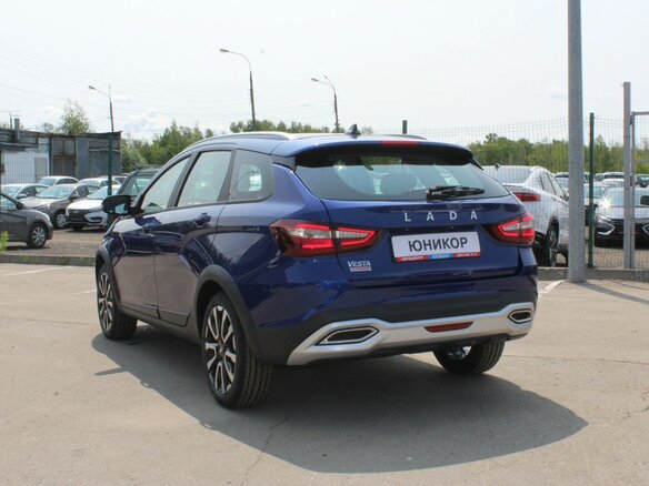 2026 Lada (ВАЗ) Vesta SW Cross I Рестайлинг (NG), синий - вид 3