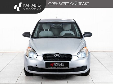 2008 Hyundai Verna II, серебристый, 294000 рублей, вид 2
