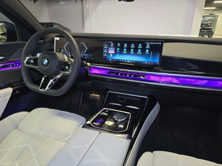 2026 BMW 7 серии 740d xDrive VII (G70), чёрный, 16597000 рублей, вид 5