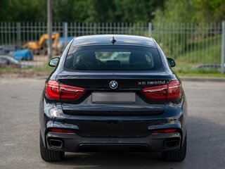 2017 BMW X6 M50d II (F16), чёрный, 3600000 рублей, вид 4
