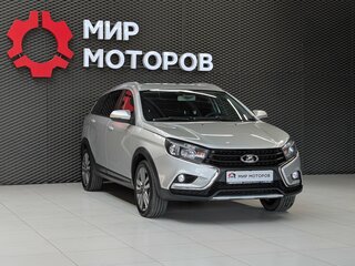 2019 Lada (ВАЗ) Vesta SW Cross I, серебристый, 1050000 рублей, вид 3