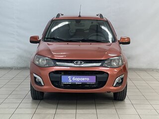 2015 Lada (ВАЗ) Kalina II, оранжевый, 450000 рублей, вид 3