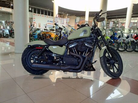2021 Harley-Davidson Sportster 883, зелёный, 850000 рублей, вид 5
