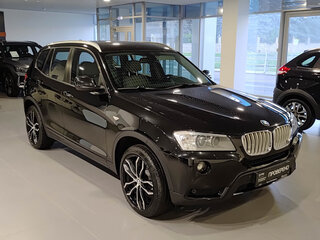 2014 BMW X3 28i xDrive II (F25), чёрный, 1733000 рублей, вид 3