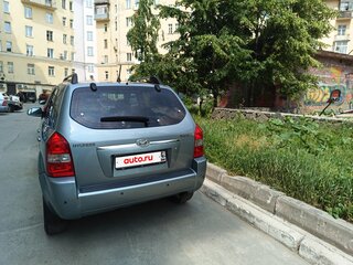 2006 Hyundai Tucson I, голубой, 777000 рублей, вид 4