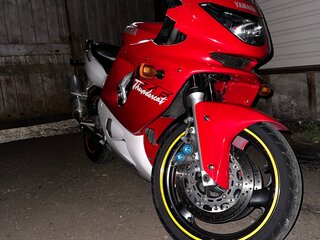 1996 Yamaha YZF600R Thundercat, белый, 250000 рублей, вид 3