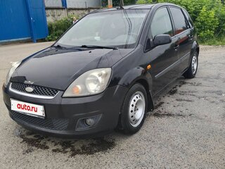 2006 Ford Fiesta Mk5, чёрный, 320000 рублей, вид 1
