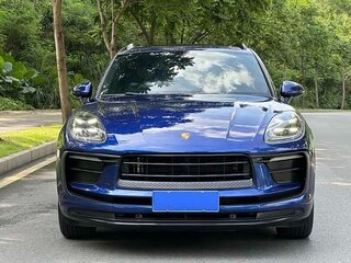 2022 Porsche Macan I Рестайлинг 2, синий, 5205039 рублей, вид 4
