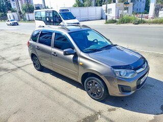 2015 Lada (ВАЗ) Kalina II, коричневый, 360000 рублей, вид 1