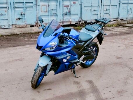 2021 Yamaha YZF-R3, синий, 549000 рублей, вид 1