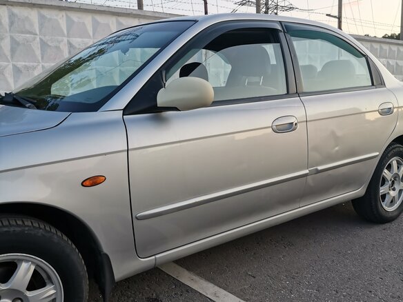2007 Kia Spectra I Рестайлинг 2, серый - вид 8